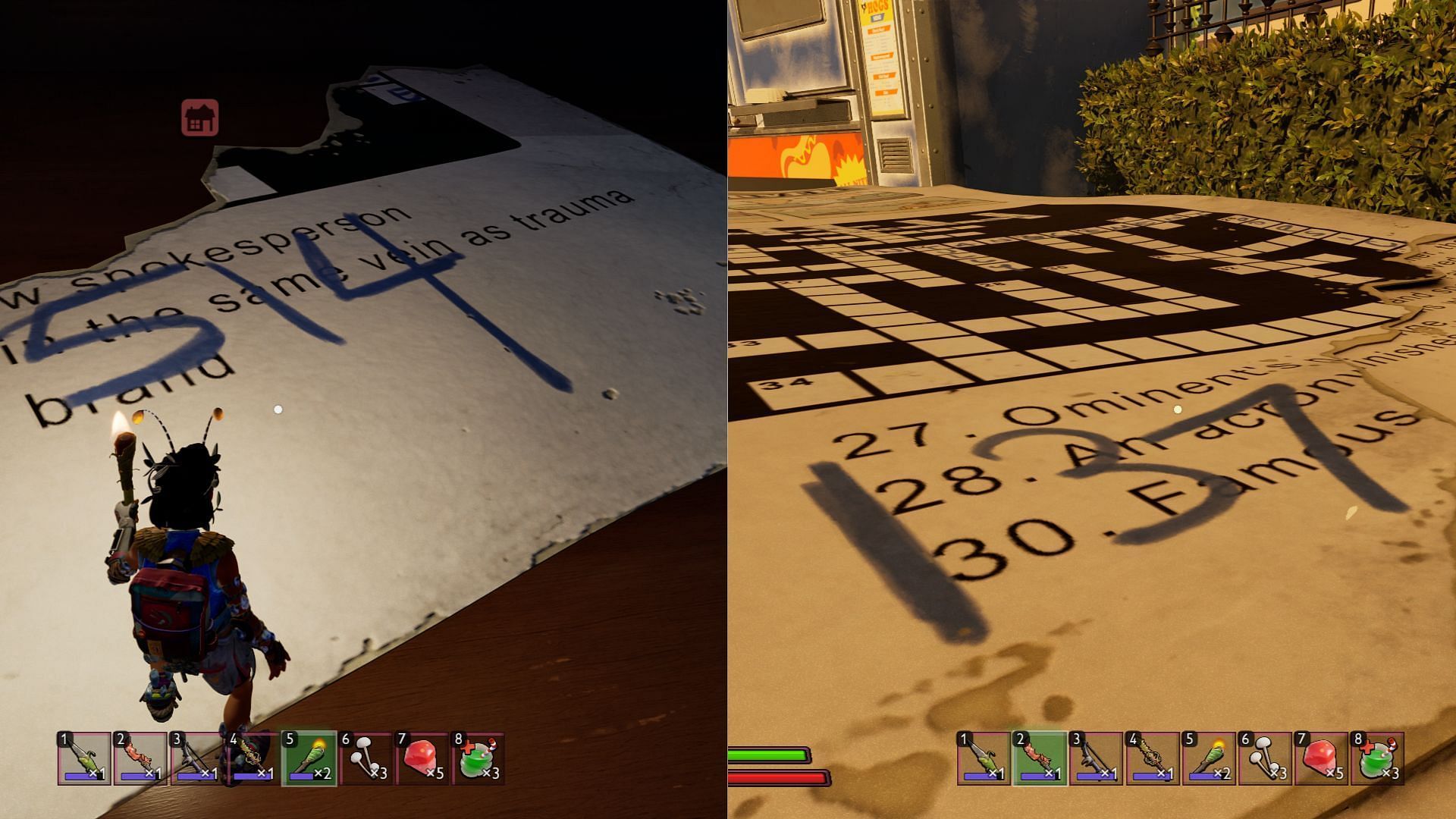 Codes to unlock the Briefcase (Image via Xbox Game Studios)